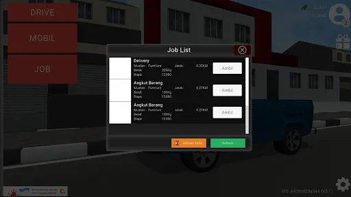 Pickup Simulator ID | Permainan | XWorld