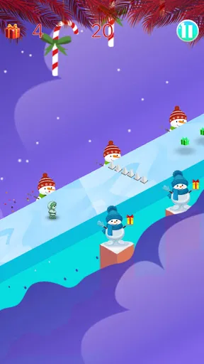 Winter Girl Slide | 游戏 | XWorld