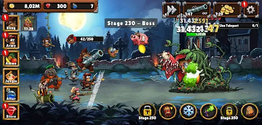 Apes vs. Zombies | Permainan | XWorld