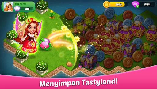 Tastyland-merge&puzzle cooking | Permainan | XWorld