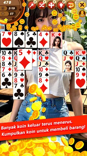 SOLITAIRE ANAK PEREMPUAN | Permainan | XWorld