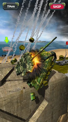 Ramp Tank Jumping | Games | XWorld