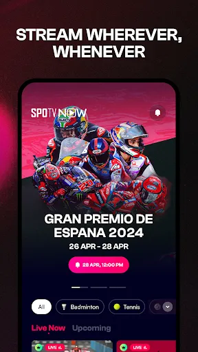 SPOTV NOW: Sports Streaming | Games | XWorld