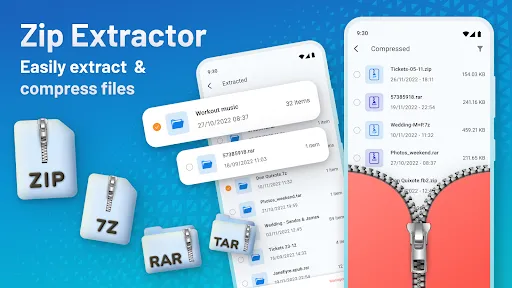 Zip Extractor - UnZIP & UnRAR | Games | XWorld