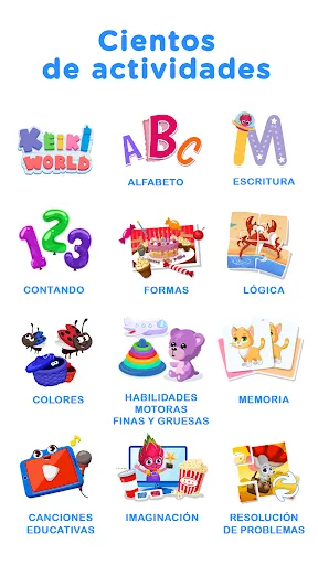 Juegos educativos niños para 4 | juego | XWorld