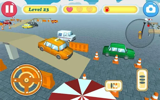 Modern Car Parking Toon Taxi | เกม | XWorld