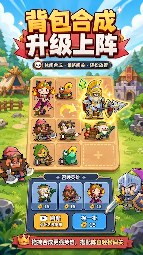 冒險者聯盟:背包合成戰鬥 | Permainan | XWorld 冒險者聯盟:背包合成戰鬥 | Permainan | XWorld