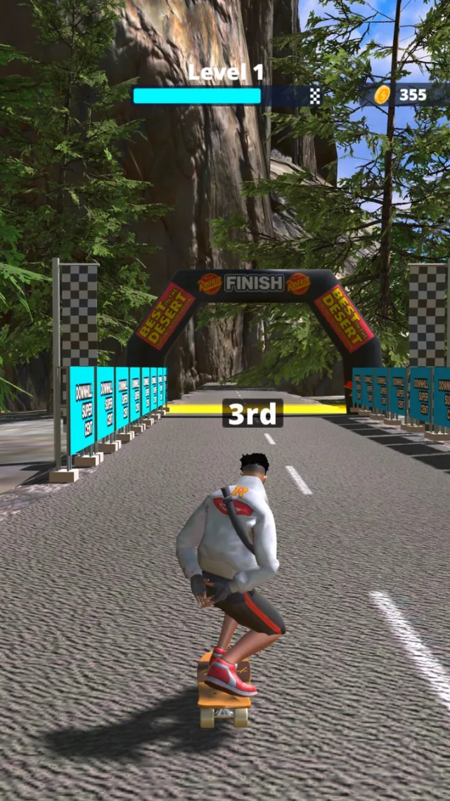 Downhill Racer | Games | XWorld