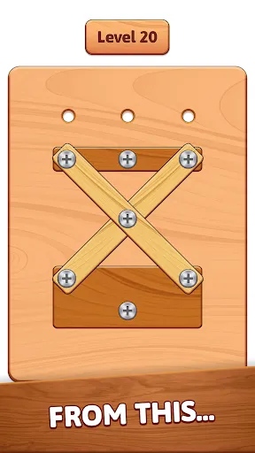 Screw Nut Bolt: Wood Block | juego | XWorld