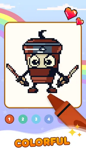 Pixel Coloring : Idiot Meme | Games | XWorld