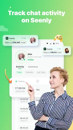 Seenly: Chat Status Tracker | 游戏 | XWorld Seenly: Chat Status Tracker | 游戏 | XWorld