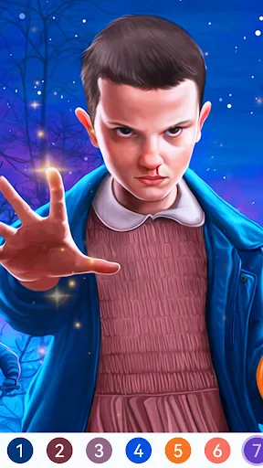 Stranger Thing Paint by Number | Игры | XWorld