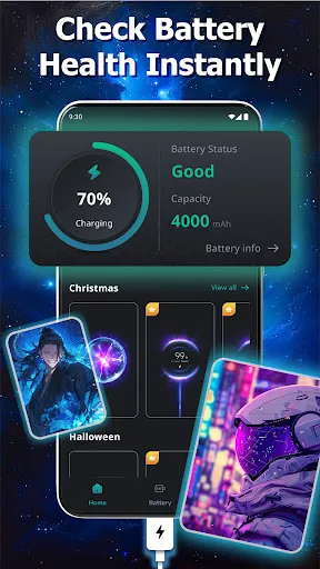Battery Charging Effect Screen | Permainan | XWorld
