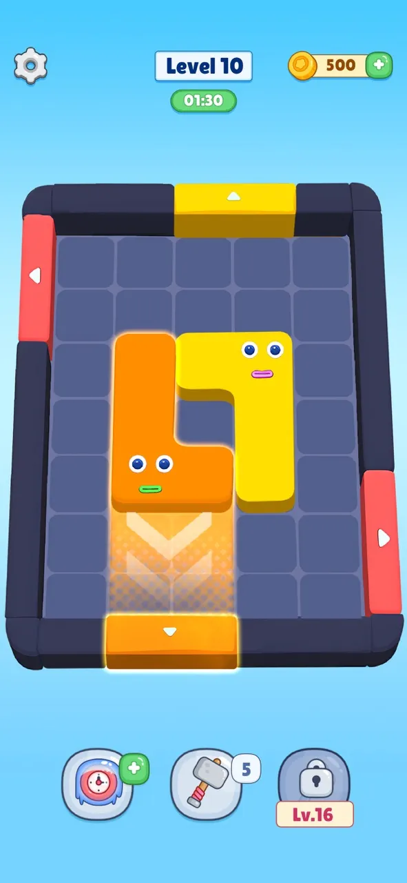 Block Slide: Цветной Вызов | Игры | XWorld
