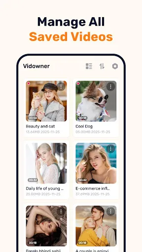 Vidowner-Video Downloader | Permainan | XWorld