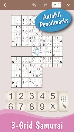 MultiSudoku: Samurai Sudoku | Games | XWorld