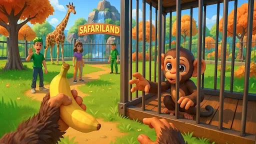 I Am Wild Monkey: Zoo Animal | Игры | XWorld I Am Wild Monkey: Zoo Animal | Игры | XWorld