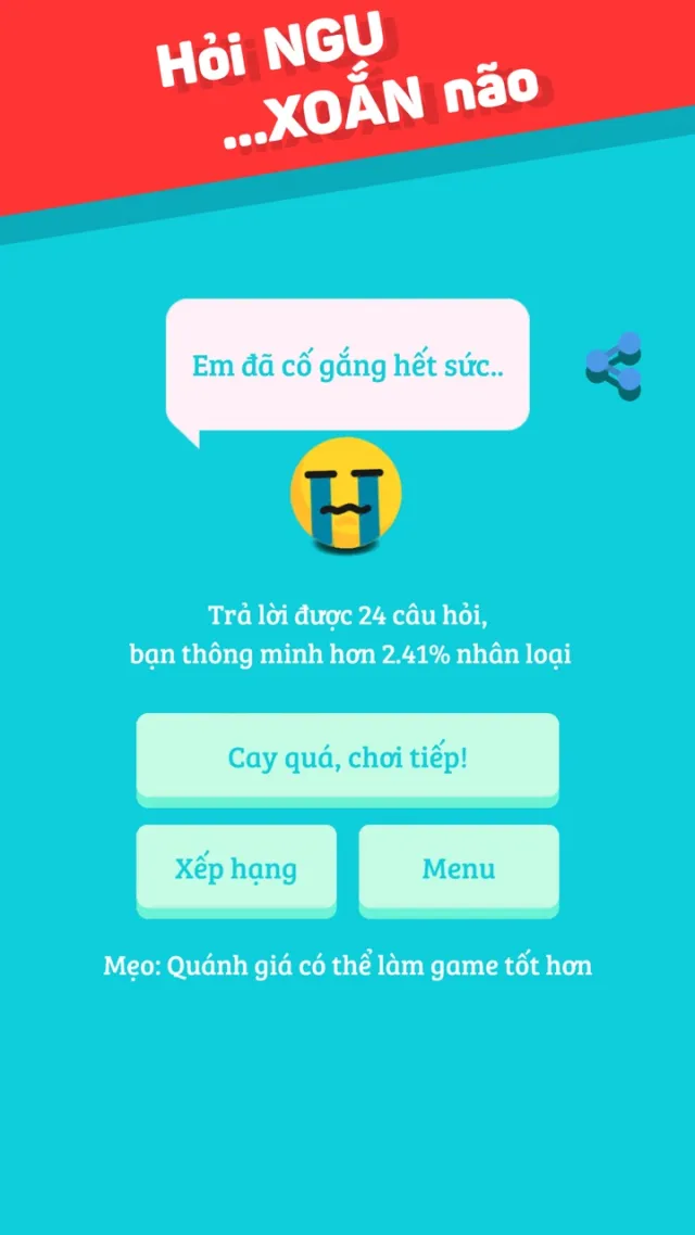 Hỏi Ngu 6 - Đố vui hại não! | Games | XWorld
