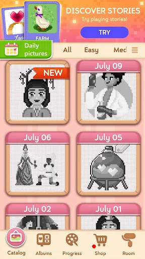 Craft Cross Stitch: Pixel Art | Games | XWorld