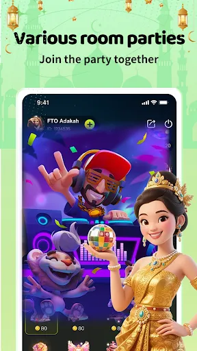 Mina-Voice Group Chat Rooms | Permainan | XWorld