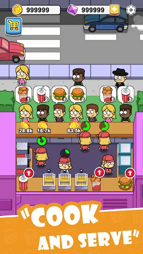 Idle Food Bar: Tycoon Games | Permainan | XWorld