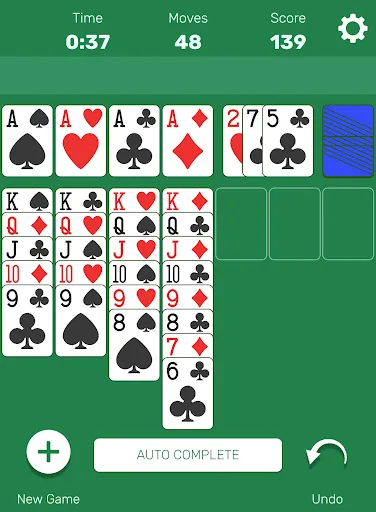 Solitaire | Jogos | XWorld