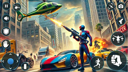 Superhero Game: Mafia City War | 游戏 | XWorld