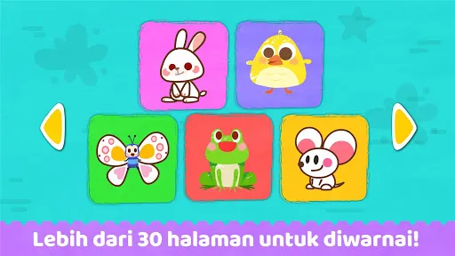 Buku Mewarnai Bayi Panda | Permainan | XWorld