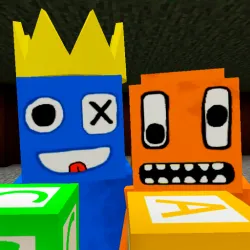 XWorld | Craft colored friends blue box