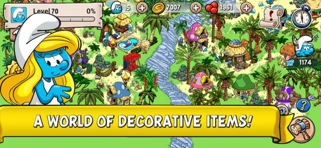 Smurfs' Village | Permainan | XWorld