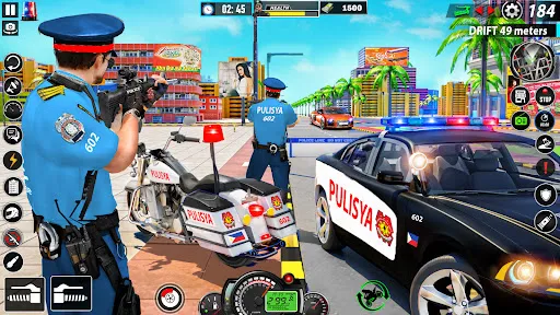 Police Moto Bike Chase Crime | Games | XWorld