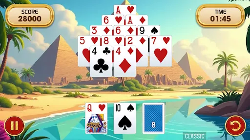 Pyramid Solitaire Challenge | Permainan | XWorld