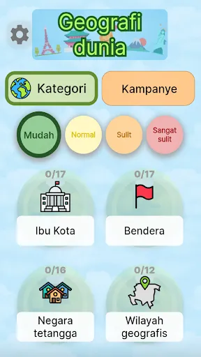 Geografi dunia | Permainan | XWorld