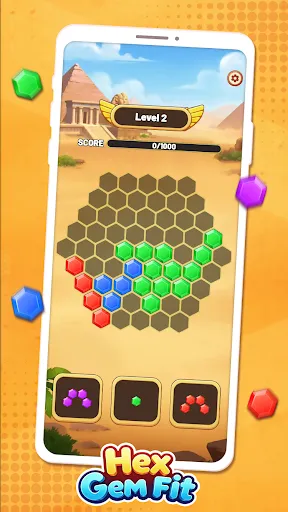 Hex Gem Fit | Permainan | XWorld Hex Gem Fit | Permainan | XWorld