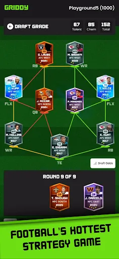 Griddy: Football Puzzles | Games | XWorld