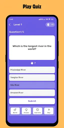 General Science Quiz & Facts | Permainan | XWorld