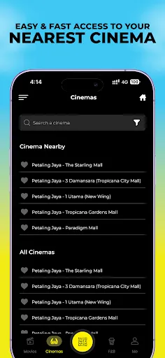 Golden Screen Cinemas | Permainan | XWorld