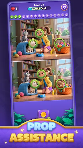 Search Differences-find it out | juego | XWorld