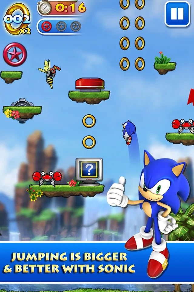 Sonic Jump™ | juego | XWorld