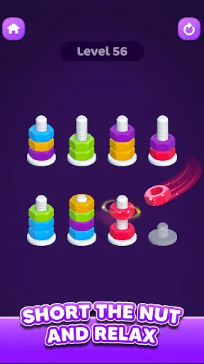 Nut Sort: Color Match Game | 游戏 | XWorld