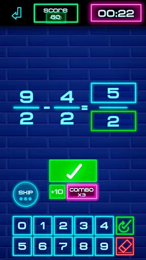 Fraction Challenge: Math games | Games | XWorld