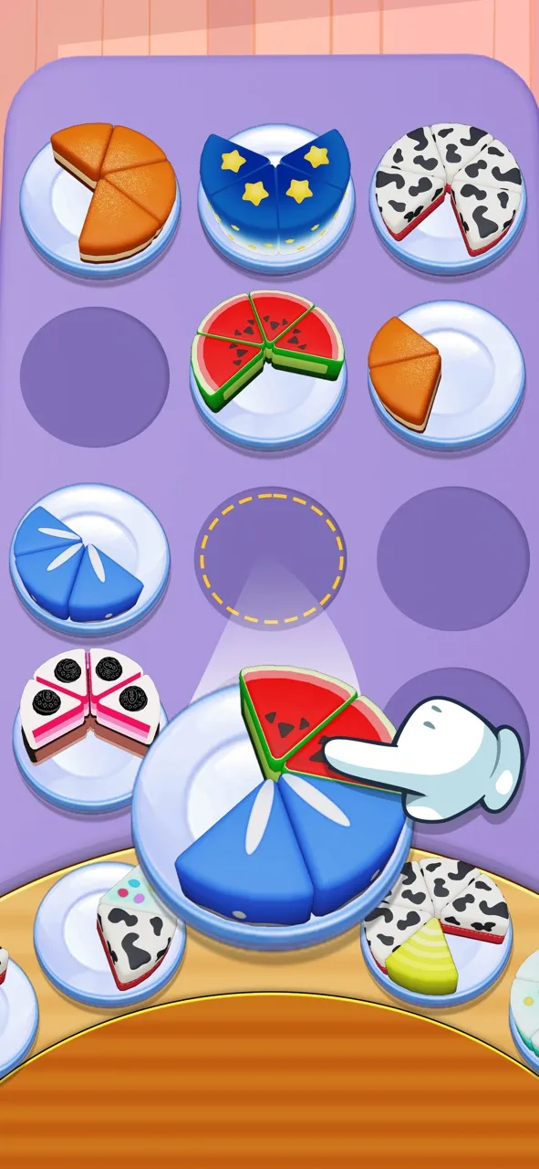 Cake Sort - Xếp bánh sắc màu | Games | XWorld