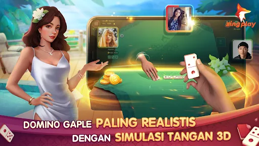 Domino Gaple QQ 3D ZingPlay | Permainan | XWorld