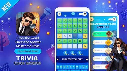 Trivia Code Words | 游戏 | XWorld Trivia Code Words | 游戏 | XWorld
