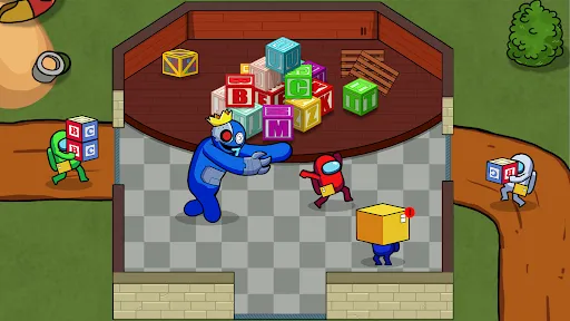 Survivor In Rainbow Monster | Jogos | XWorld