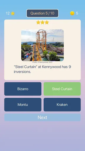Roller Coaster Quiz | 游戏 | XWorld Roller Coaster Quiz | 游戏 | XWorld