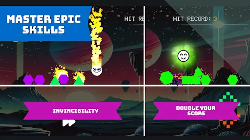Pixel Jump: Geometric Invasion | Games | XWorld