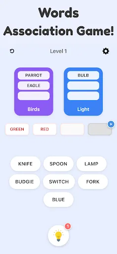 Word Sort Association Puzzle | Permainan | XWorld
