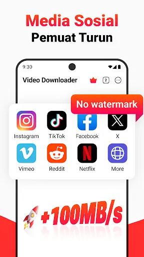 Video Downloader: Pemain Video | Permainan | XWorld