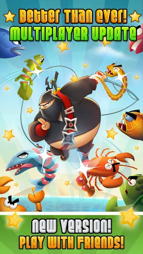 Ninja Fishing | juego | XWorld